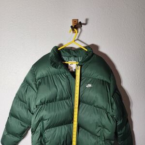 Nike Green Puffer Jacket